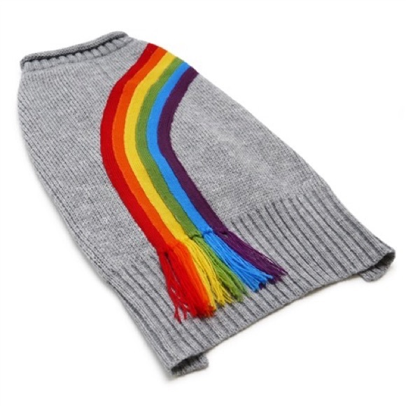 🐶HP🐶 Dogo Rainbow Sweater, size XS - Picture 4 of 8